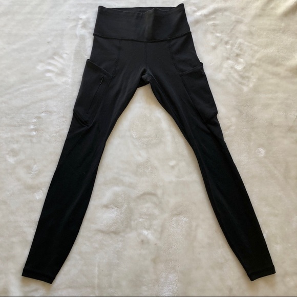 Athleta Black Leggings with Pockets Size XXS - Picture 2 of 11